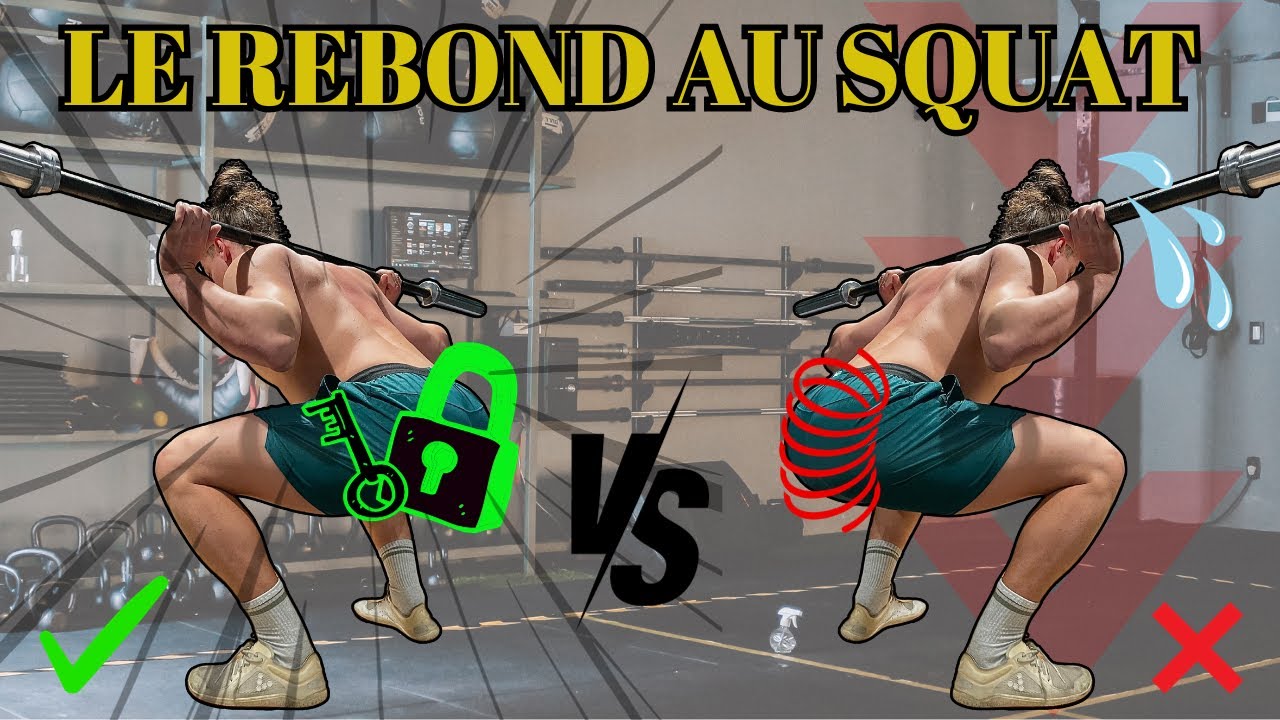 Les haltérophiles ont tort ! - Faut il rebondir au squat ?
