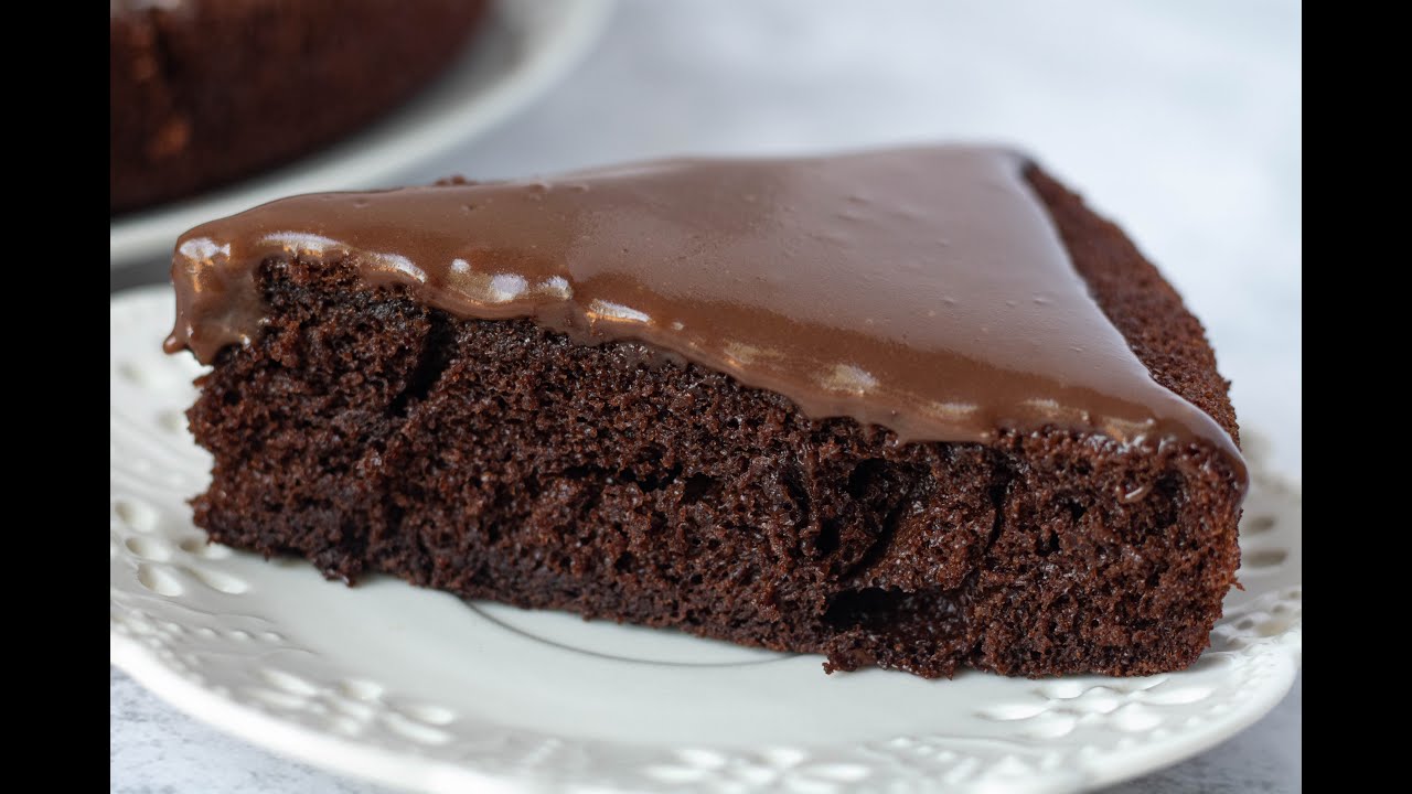 Basic chocolate cake recipe with cocoa powder | simple chocolate cake ...