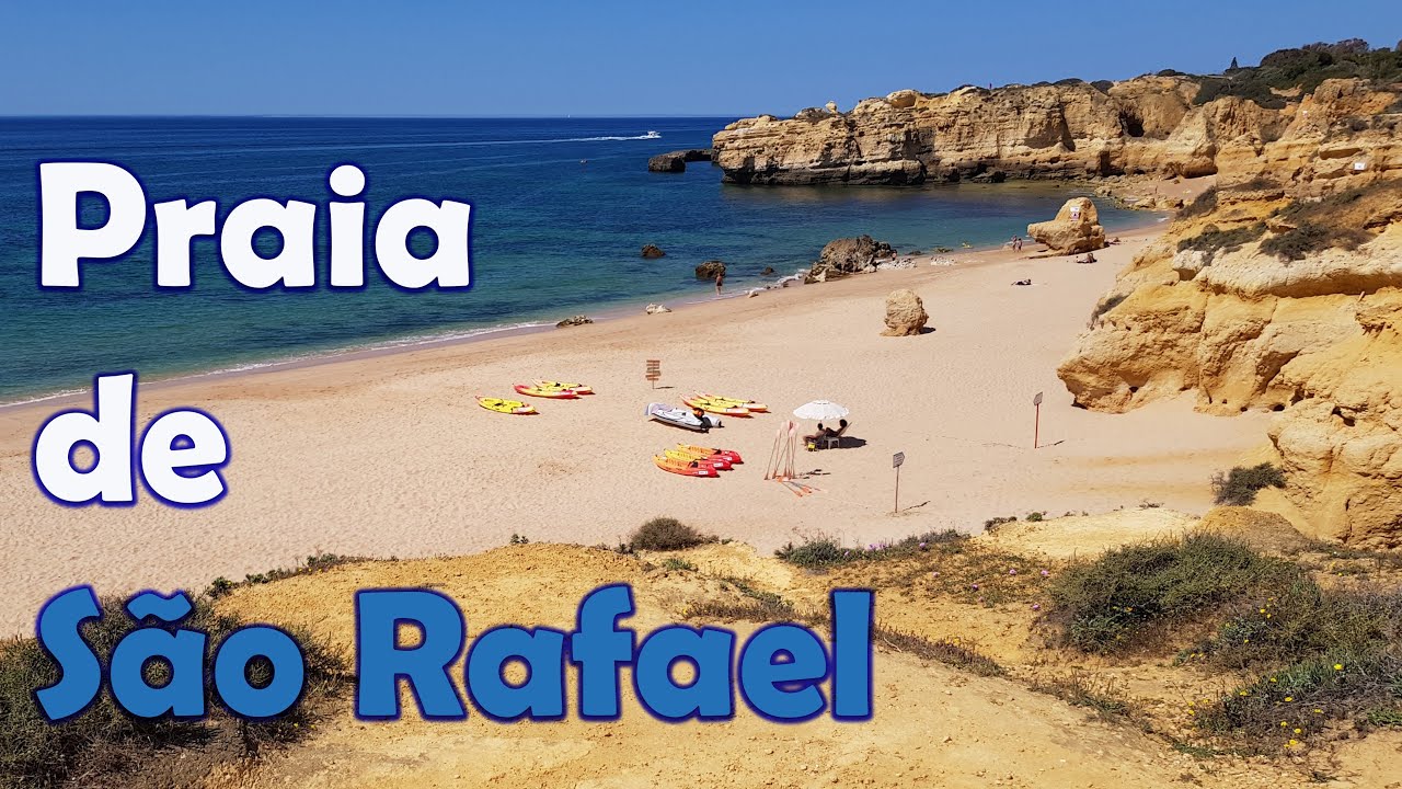 Praia de São Rafael Algarve Portugal YouTube