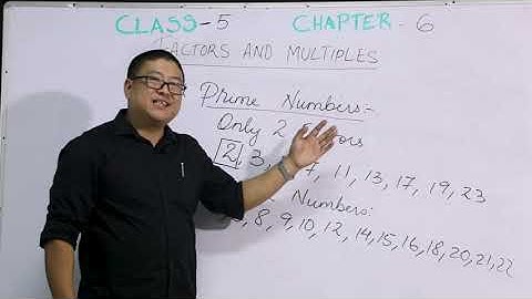 Class 5 Mathematics  21 Aug 2020 Topic : Factors and Multiples (Part 2)
