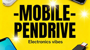 📱How to Use Pendrive on Mobile | OTG Connection & File Transfer Guide💾  | Electronics Vibes |