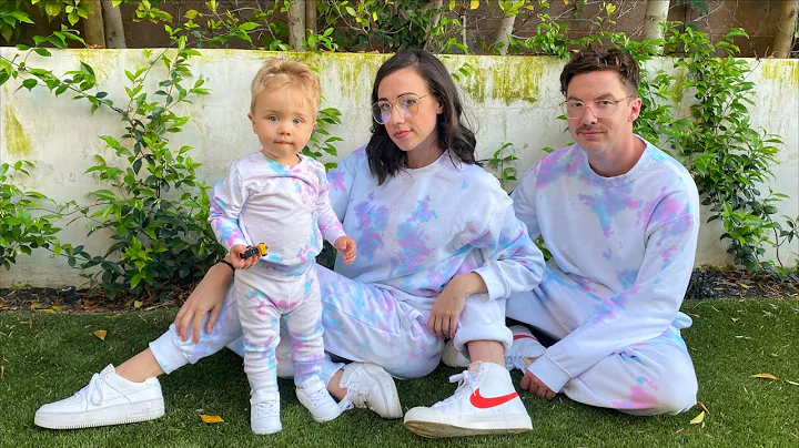 TIE DYING MATCHING OUTFITS FOR MY FAMILY!
