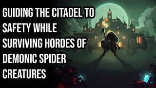Am I able to guide the citadel to safety in this tower defence roguelite? - Monsters Are Coming