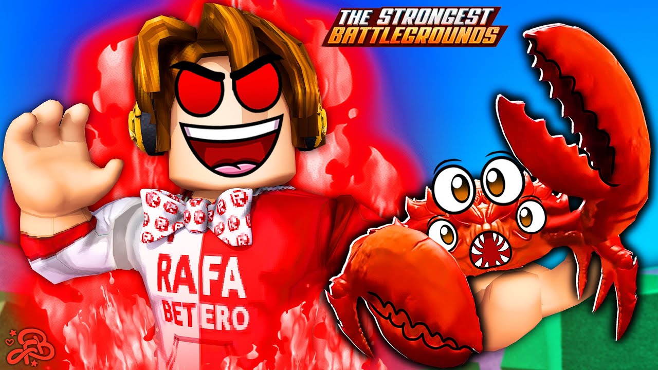 Como DERROTAR o BOSS CARANGUEJO com um ÚNICO GOLPE! The Strongest Battlegrounds (Roblox)