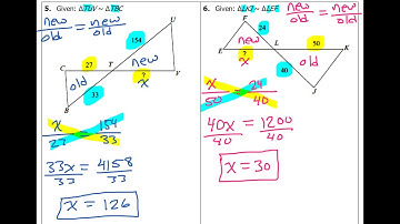 Day 02 HW - Finding Missing Sides of Similar Triangles