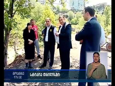 ნარმანიამ წყნეთის ქუჩაზე წვიმისგან დაზარალებული ოჯახები მოინახულა