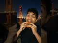 One Bite. One City🍔🌉 #burgerurge #USAfood #ViralShorts
