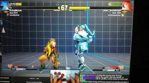 Rose Amazing V Trigger 1 Sequence by Automattock! Big Comeback VS Cammy SFVCES5