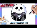 EASY to Draw Jack Skellington SQUISHMALLOWS!