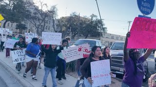 Anti-ICE protest in downtown Waco (Feb. 11, 2026)