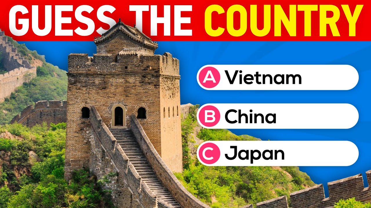 Guess the Country by Landmark Quiz 🚩 | Easy, Medium, Hard 🚀