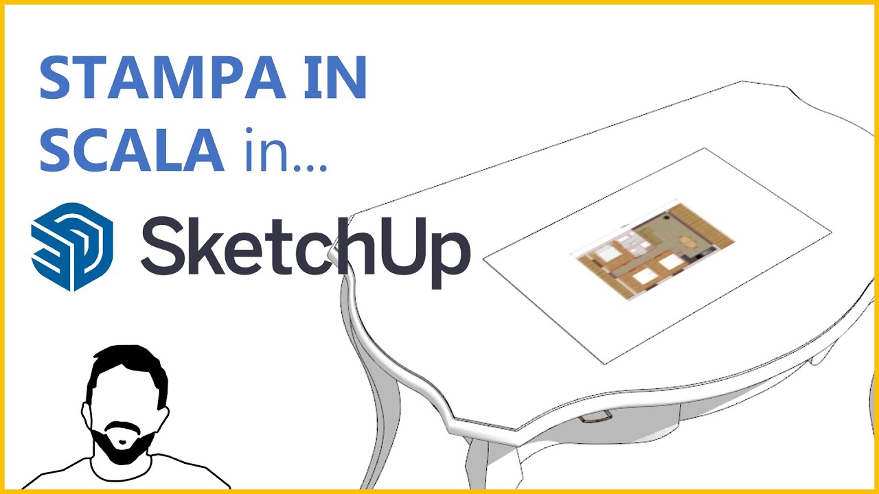 Stampa in scala da SketchUp
