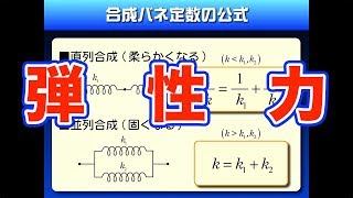 ハイレベル高校物理【再構築版】力学導入２−３　弾性力とフックの法則