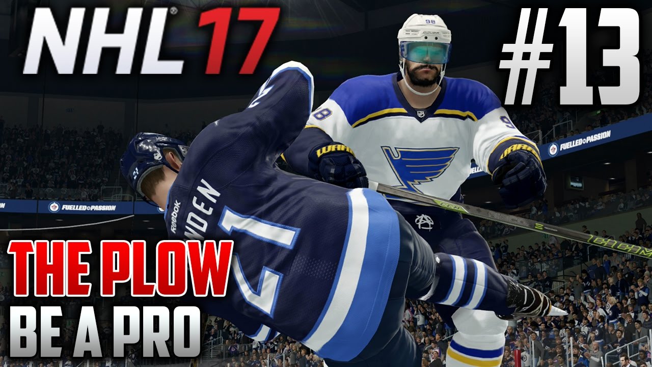 NHL 17 Be a Pro | The Plow (Defenseman) | EP13 | BLIND-SIDED