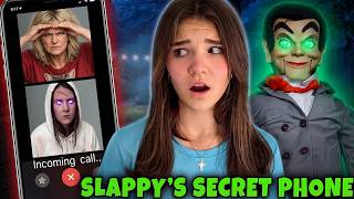 WE FOUND SLAPPY’S SECRET PHONE! Mom’s Evil Twin And Mean Neighbor Group Chat??