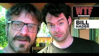 WTF - Bill Hader gives audition advice & talks Tropic Thunder.