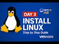How to Install Linux in VMware Workstation (Step-by-Step) | Rocky Linux – Day 3