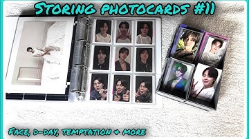 ✨storing photocards #11 | chapter 2 update, completing temptation & more