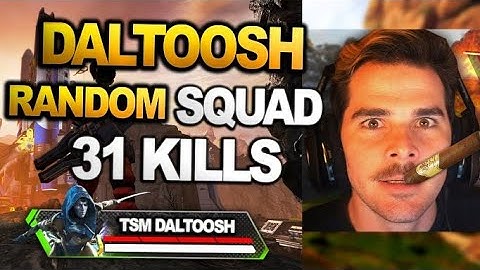 DALTOOSH plays with the best random teammate ever in Apex! He clutches the win!
