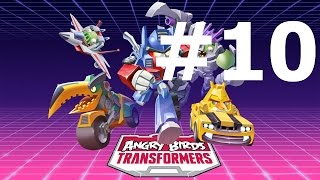 Angry Birds: Transformers - Walkthrough #10: Sound Blaster (Gameplay + Commentary) [iOS] screenshot 2