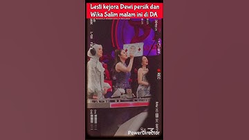 Lesti kejora ,Dewi persik dan Wika Salim malam ini di DA 7 #lestikejora #rizkybillar #leslar