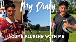 My Diary | What My Kicking Practice Really Looks Like 👀