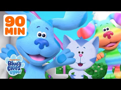 Blue's Best Friend BEST Moments! 💙 | 90 Minute Compilation | Blue's Clues & You!