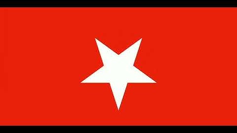 random flags animation but with music