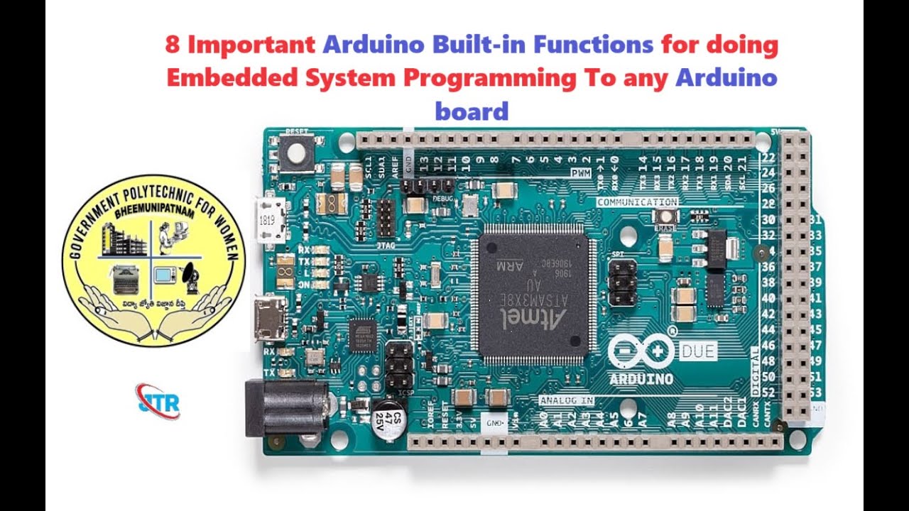 ES Lab 3 : 8 Builtin Functions of ARDUINO IDE - YouTube