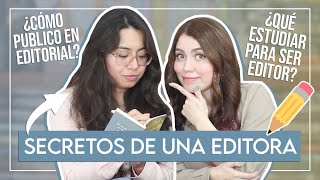 Editora responde: ¿Cómo publicar en una editorial?  Proceso para editar un libro, ¡y más! ✏