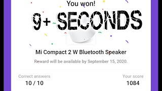 FLIPKART QUIZ TIME GAME WIN TRICK screenshot 1