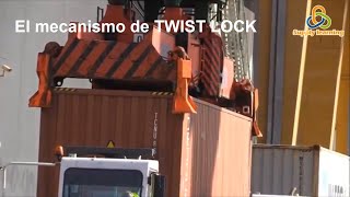 CONTENEDORES:   TWIST LOCK y OPERACIONES PORTUARIAS