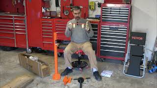 New Vevor Underhoist Jack Stand for my Mid-Rise Scissor Lift. Perfect!