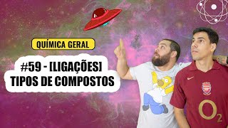 Química Simples #59 - Todos os Tipos de Compostos (iônicos, Covalentes, Moleculares e Metálicos)