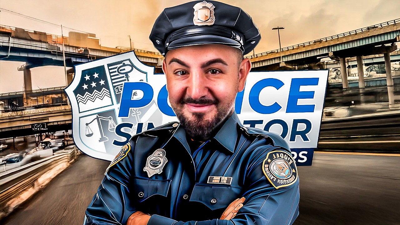 PAPI GAVI JUEGA A SIMULADOR REALISTA DE POLICIA