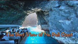 Na Pali Coast - Full Tour with Makana Charters II See dolphins, Explore Sea Caves, and Snorkeling.