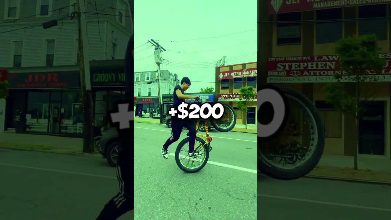 How To LOSE 200 Doing Wheelies Shorts Bikelife Wheelie