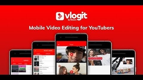 Vlogit - A free video editor made for Vloggers #thetrenders  video editor software