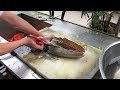 CUTTLEFISH | How to Deadly Cut Live Cuttlefish  and Make Crispy Golden Cuttlefish