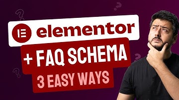 Add FAQ Schema to Elementor Pages/Posts - 3 Unique Ways