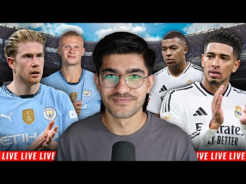 Manchester City vs Real Madrid LIVE MATCH WATCHALONG