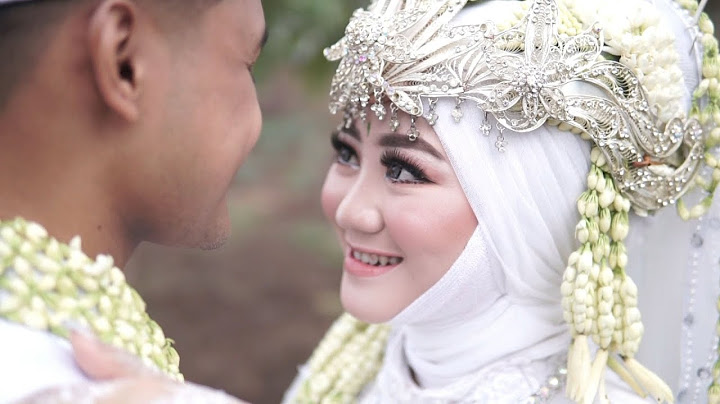 Terharu menyaksikan pernikahan Alfina & Akhyar tangis bahagia pecah.