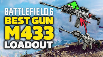 Battlefield 6 - M433 BEST Gun Loadout (Early & Late) | Attachments, Recoil & Damage Build