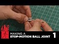 Making a Double Ball Joint for a Stop-Motion Armature Part 1 -- Armatures