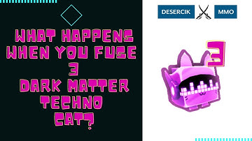 What happens when you fuse 3 Dark Matter Techno Cat? [Pet Simulator X]