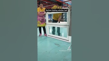 Vertical folding window test #windows #vertical #folding #test #modern #popular #design #decoration