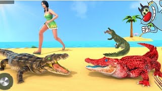 Angry Crocodile Attack Sim Simulator Android APK oggy with jack gameplay#viral new record 