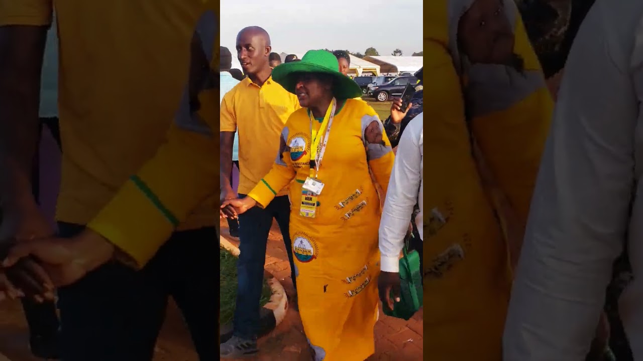 Hajjati Namyalo  at President museveni Manifesto launch