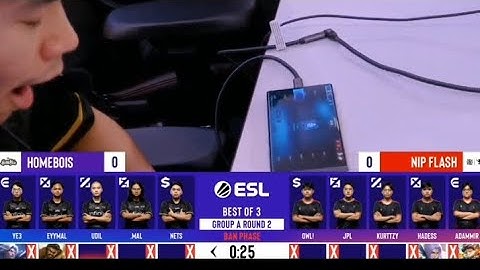 🇲🇾 HomeBois VS Nip Flash 🇸🇬 | BO3 Game 1 | 2024 Mobile Legends s5