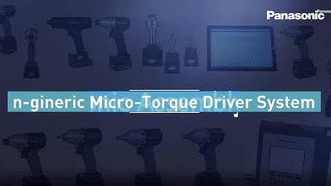 n-gineric micro driver system - precision screwdriving at low torque